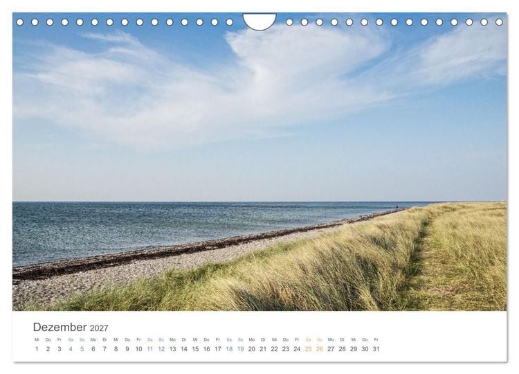 Produktbild: Die Sonneninsel Fehmarn (Wandkalender 2027 DIN A4 quer), CALVENDO Monatskalender