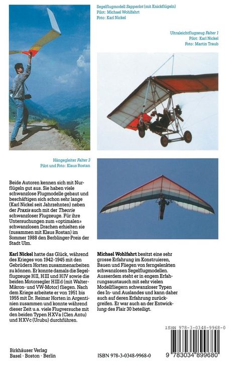 Produktbild: Schwanzlose Flugzeuge