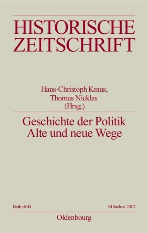 Produktbild: Geschichte der Politik