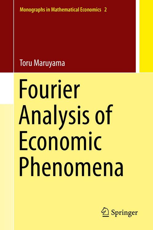 Produktbild: Fourier Analysis of Economic Phenomena