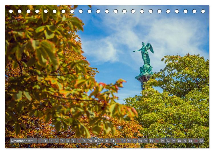 Produktbild: Historisches Stuttgart 2026 (Tischkalender 2026 DIN A5 quer), CALVENDO Monatskalender