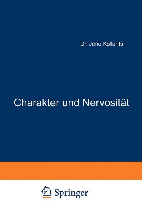 Produktbild: Charakter und Nervosit&auml;t