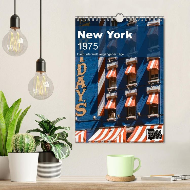 Produktbild: New York 1975 (Wandkalender 2026 DIN A4 hoch), CALVENDO Monatskalender