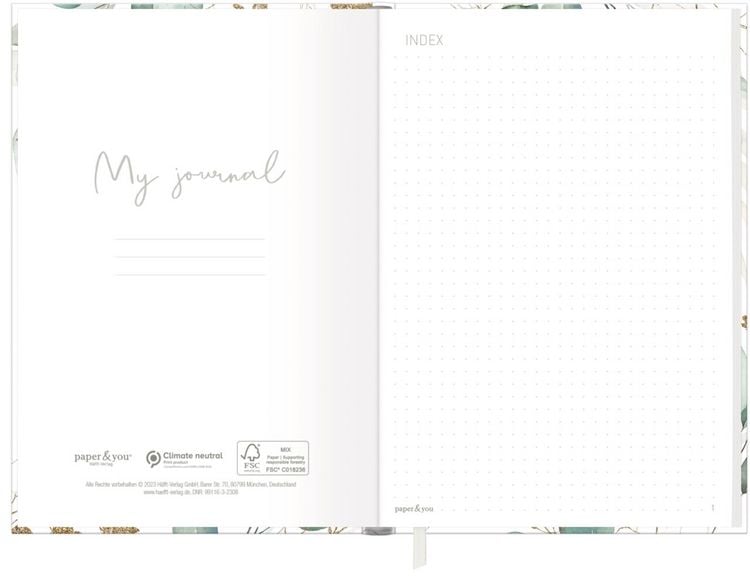 Produktbild: Trendstuff Journal Classic dotted A5 [Blattgold] EM