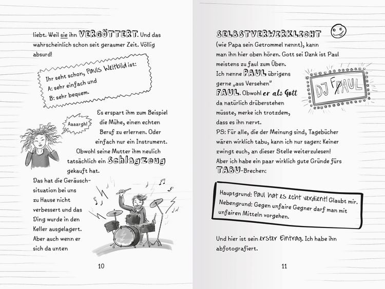 Produktbild: Das ungeheimste Tagebuch der Welt!, Band 1: Wie mein bescheuerter Bruder Klassen