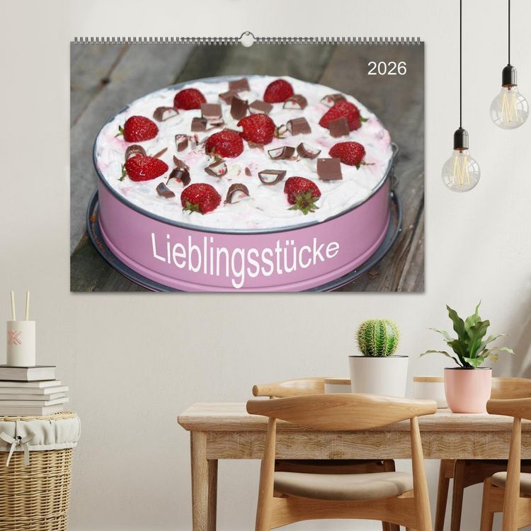 Produktbild: Lieblingsst&uuml;cke (Wandkalender 2026 DIN A2 quer), CALVENDO Monatskalender