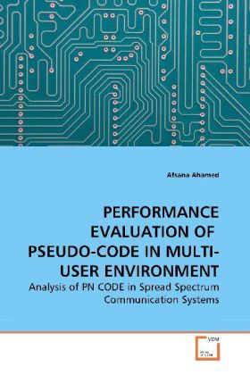 Produktbild: Ahamed, A: PERFORMANCE EVALUATION OF  PSEUDO-CODE IN MULTI-U