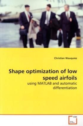 Produktbild: Wauquiez, c: Shape optimization of low speed airfoils
