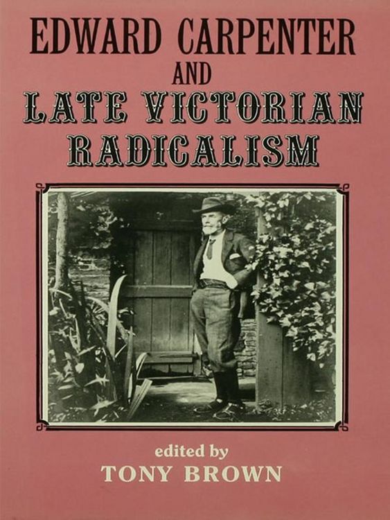 Produktbild: Edward Carpenter and Late Victorian Radicalism