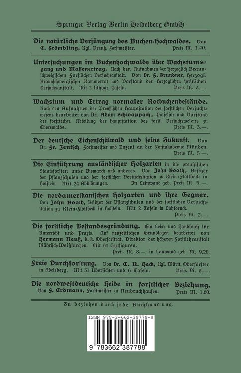 Produktbild: Der Buchenhochwaldbetrieb