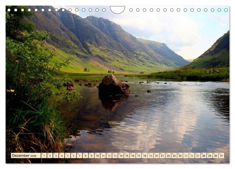 Produktbild: Glen Coe (Wandkalender 2026 DIN A4 quer), CALVENDO Monatskalender