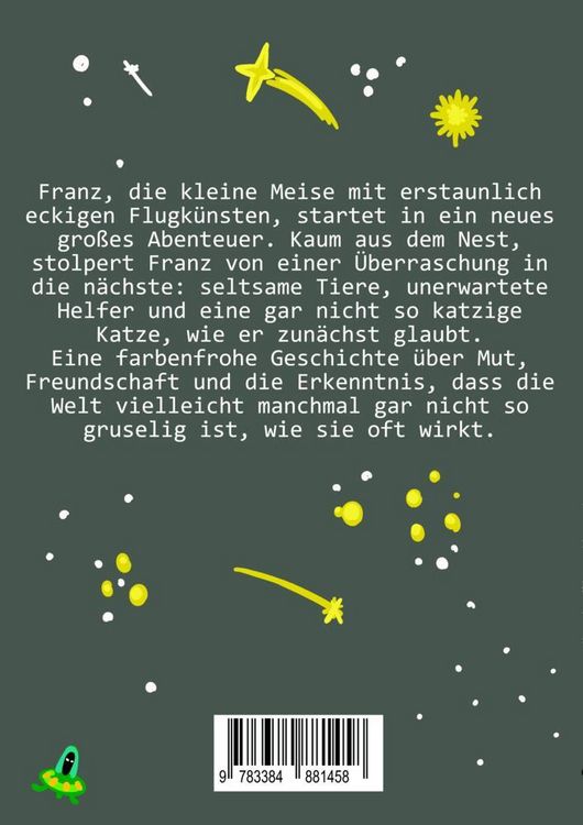 Produktbild: Franz die Meise fliegt eckige Kreise - Ein farbenfrohes Tierabenteuer f&uuml;r Kinder