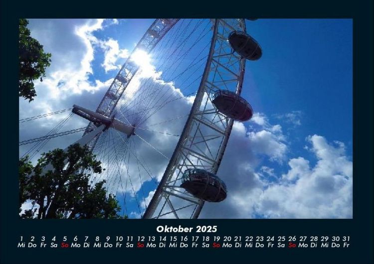 Produktbild: London - Impressionen 2025 Fotokalender DIN A4