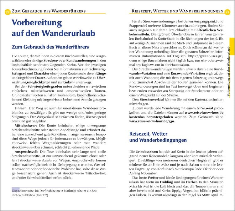 Produktbild: Reise Know-How Wanderf&uuml;hrer Korfu
