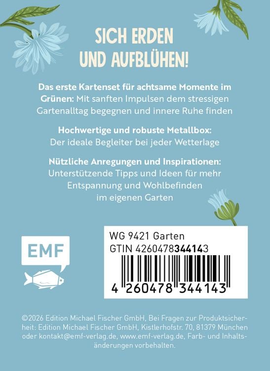 Produktbild: Kartenset: Meine Gartenpause