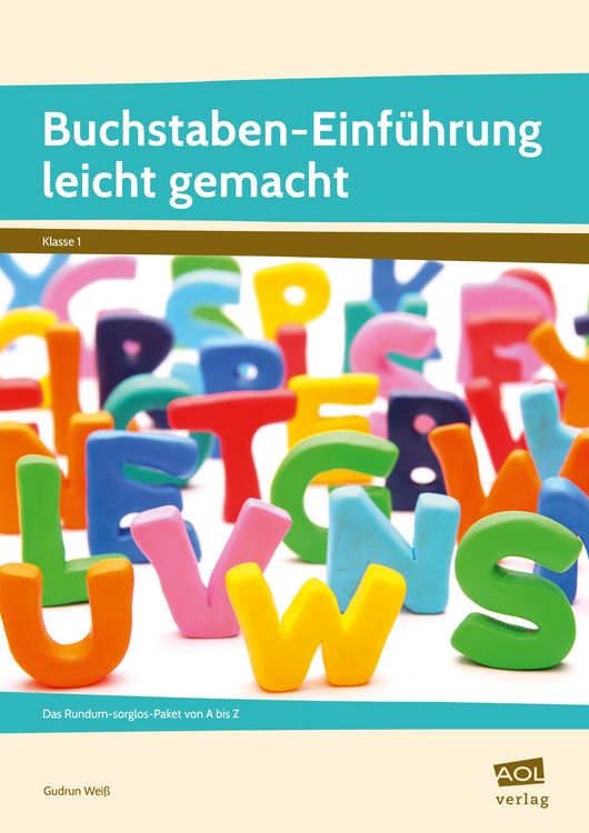 Produktbild: Buchstaben-Einf&uuml;hrung leicht gemacht