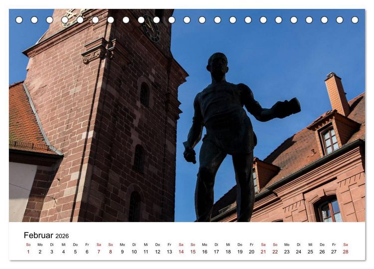 Produktbild: Pirmasens (Tischkalender 2026 DIN A5 quer), CALVENDO Monatskalender