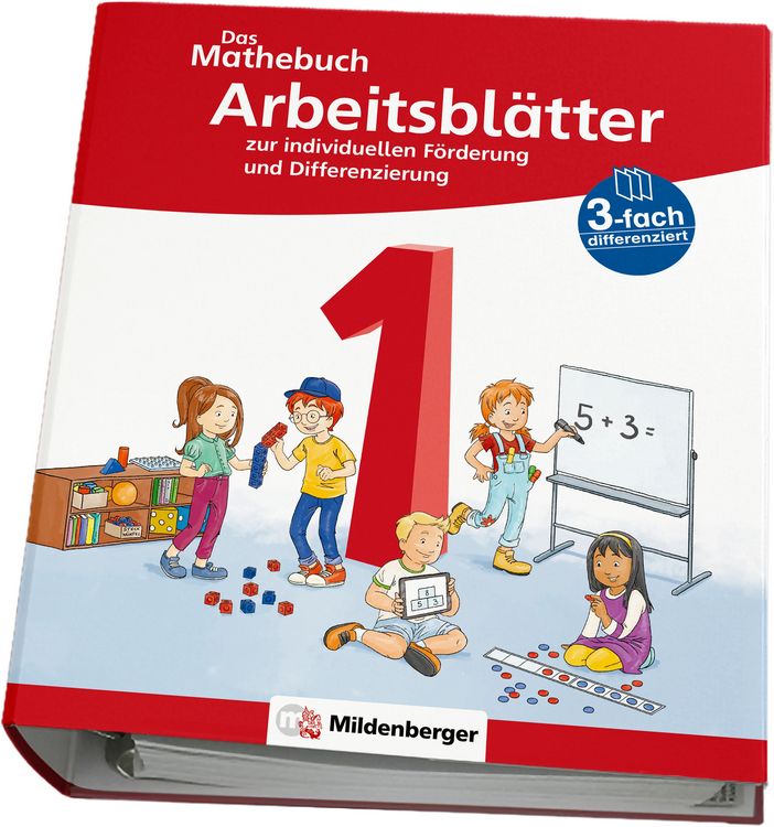 Produktbild: Das Mathebuch 1 Neubearbeitung &ndash; Arbeitsbl&auml;tter zur individuellen F&ouml;rderung und Differenzierung