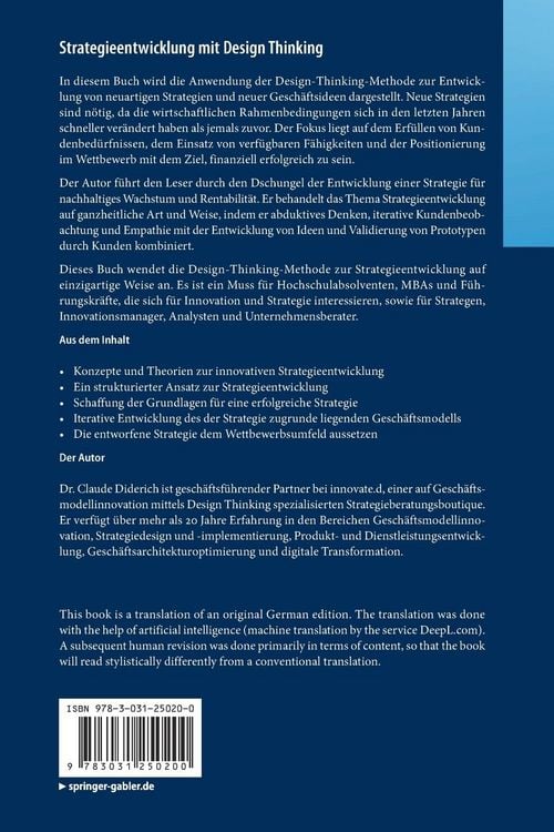 Produktbild: Strategieentwicklung mit Design Thinking