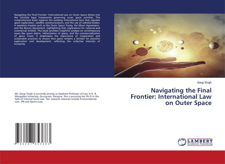 Produktbild: Navigating the Final Frontier: International Law on Outer Space