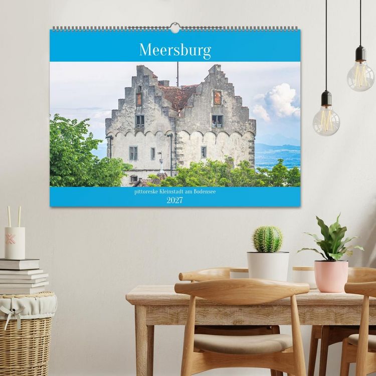 Produktbild: Meersburg - pittoreske Kleinstadt am Bodensee (Wandkalender 2027 DIN A2 quer), CALVENDO Monatskalender