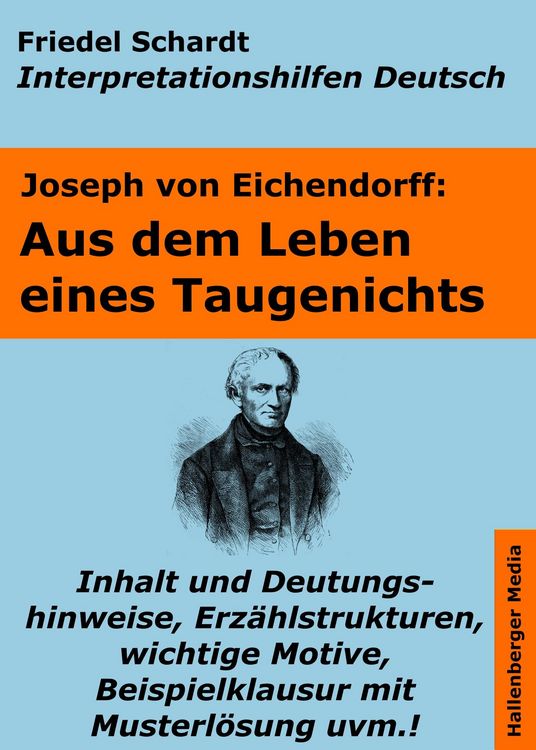 Produktbild: Aus dem Leben eines Taugenichts - Lekt&uuml;rehilfe und Interpretationshilfe. Interpretationen und Vorbereitungen f&uuml;r den Deutschunterricht.