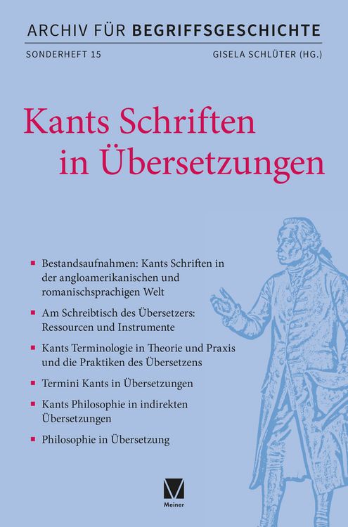 Produktbild: Kants Schriften in &Uuml;bersetzungen