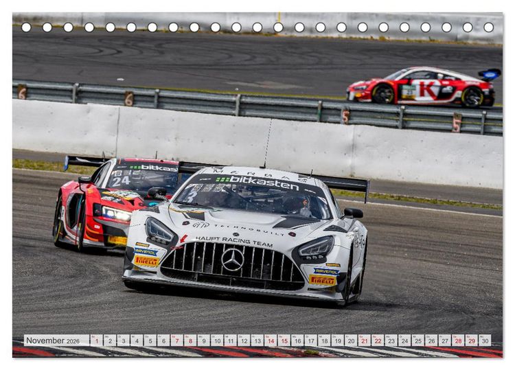 Produktbild: Schwaben Pfeile - STARS beim GT MASTERS (Tischkalender 2026 DIN A5 quer), CALVENDO Monatskalender