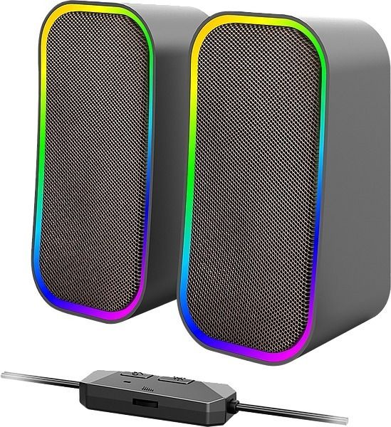 Produktbild: SPEEDLINK TOKEN RGB Gaming Stereo Speaker, black