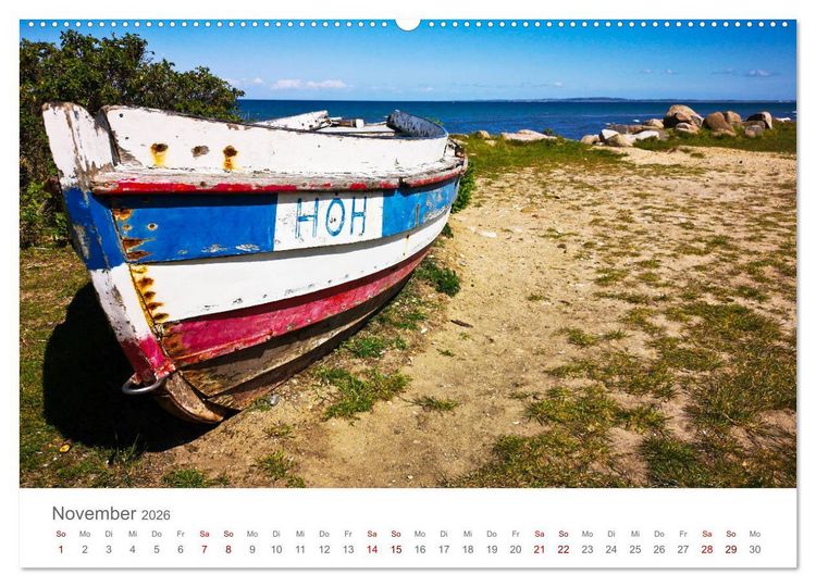Produktbild: Lieblingsorte an der Ostsee (Wandkalender 2026 DIN A2 quer), CALVENDO Monatskalender