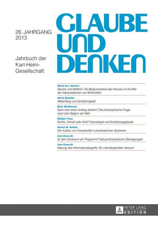 Produktbild: Glaube und Denken
