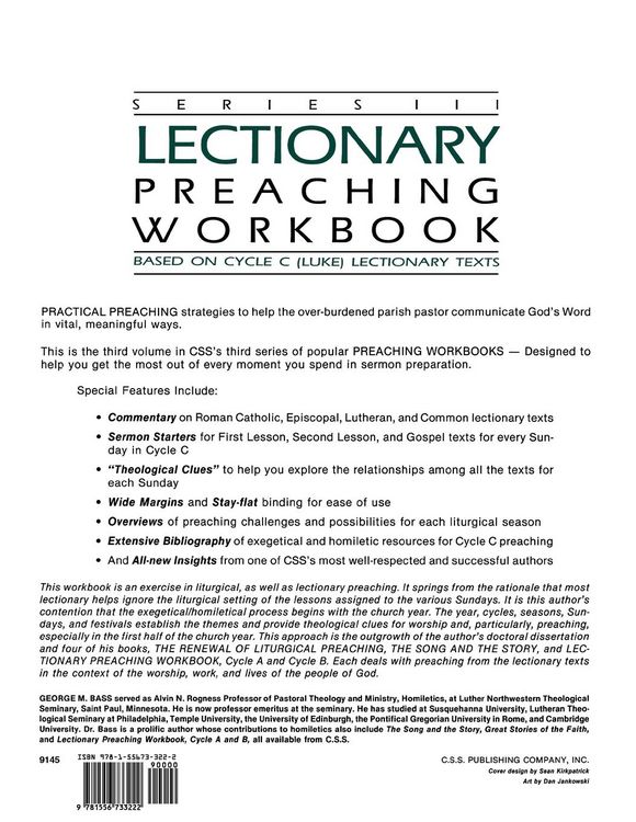 Produktbild: Lectionary Preaching Workbook, Series III, Cycle C