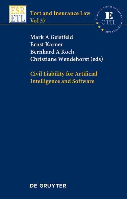 Produktbild: Civil Liability for Artificial Intelligence and Software
