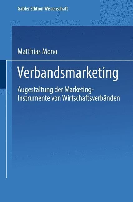 Produktbild: Verbandsmarketing