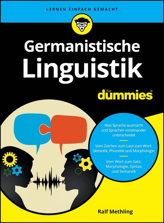 Produktbild: Germanistische Linguistik für Dummies