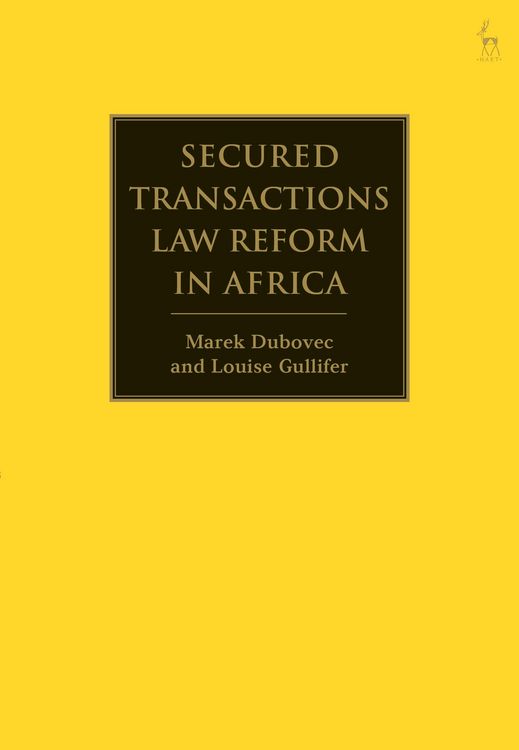 Produktbild: Secured Transactions Law Reform in Africa