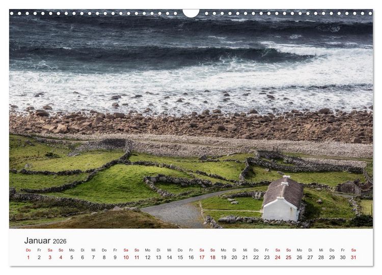 Produktbild: Naturschauspiel Irland (Wandkalender 2026 DIN A3 quer), CALVENDO Monatskalender