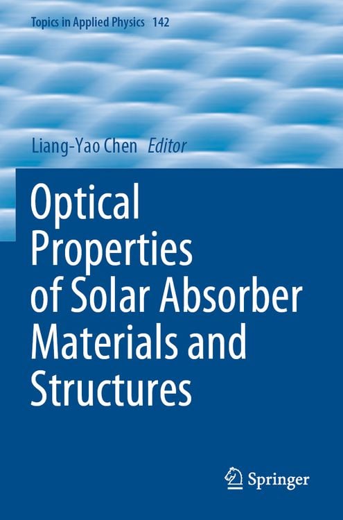 Produktbild: Optical Properties of Solar Absorber Materials and Structures