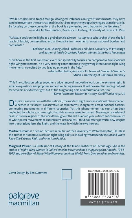 Produktbild: New Perspectives on the Transnational Right