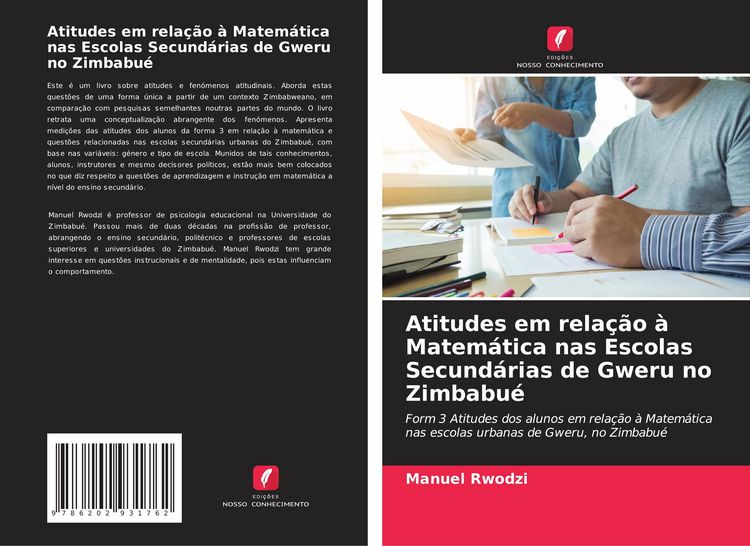 Produktbild: Atitudes em rela&ccedil;&atilde;o &agrave; Matem&aacute;tica nas Escolas Secund&aacute;rias de Gweru no Zimbabu&eacute;