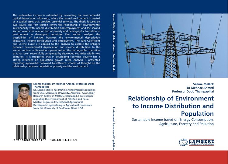 Produktbild: Relationship of Environment to Income Distribution and Population