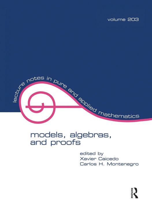 Produktbild: Models, Algebras, and Proofs