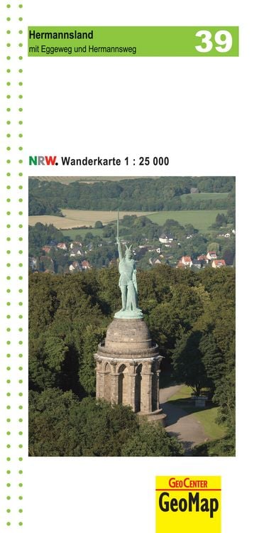 Produktbild: Wanderkarte Nordrhein-Westfalen 39 Hermannsland 1 : 25 000