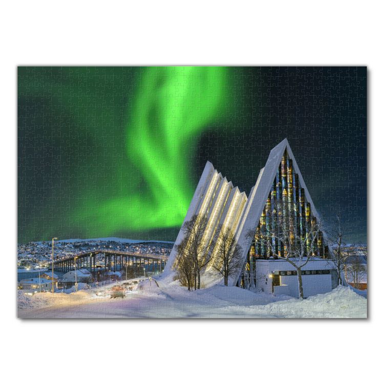 Lais Puzzle ‚Blick Auf Den Schmalsten Fjord Norwegens‘ – 2000 Teile, Detailreich & Fordernd