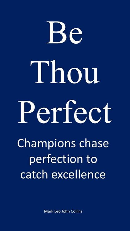 Produktbild: Be Thou Perfect