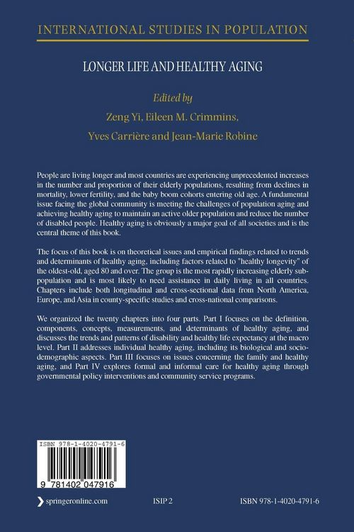 Produktbild: Longer Life and Healthy Aging