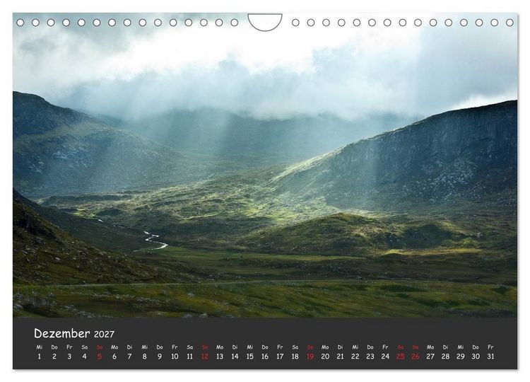 Produktbild: Schottland - grandiose Landschaften im Westen (Wandkalender 2027 DIN A4 quer), CALVENDO Monatskalender