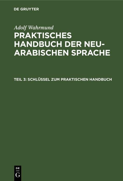 Produktbild: Schl&uuml;ssel zum praktischen Handbuch