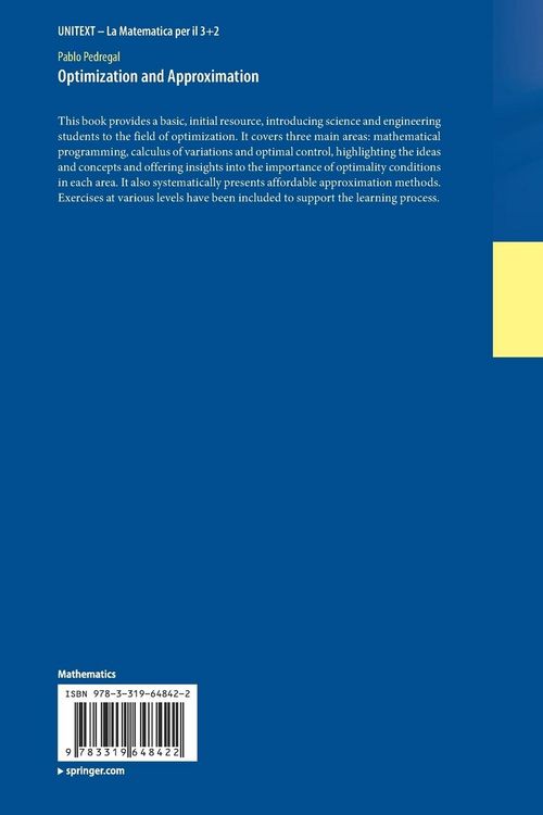 Produktbild: Optimization and Approximation