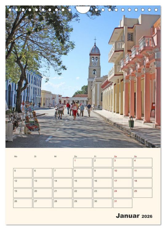 Produktbild: Kuba - Inselparadies in der Karibik (Wandkalender 2026 DIN A4 hoch), CALVENDO Monatskalender
